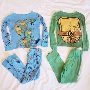 Boys Size 6 TMNT Teenage Mutant Ninja Turtle Pajama Sets